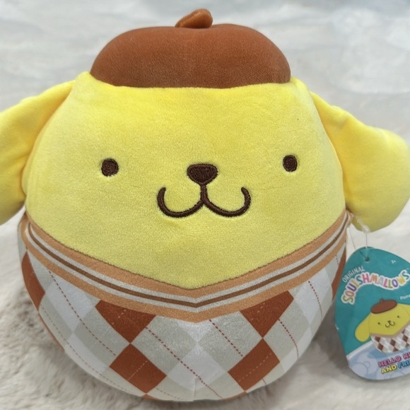 NWT Squishmallows Sanrio Pompompurin - Picture 2 of 4
